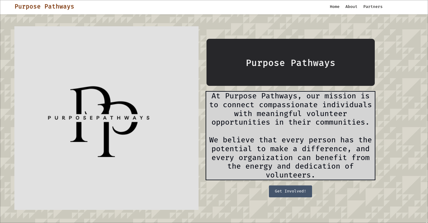 Purpose Pathways Website